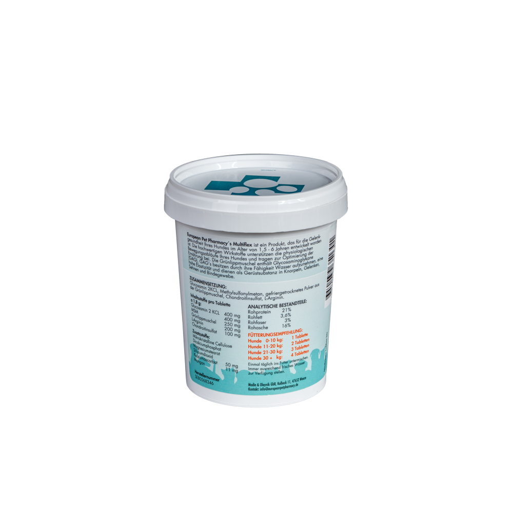 Multiflex Tabletten - Für Hunde von 1,5 - 6 Jahren