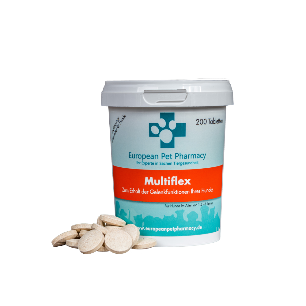Multiflex Tabletten - Für Hunde von 1,5 - 6 Jahren