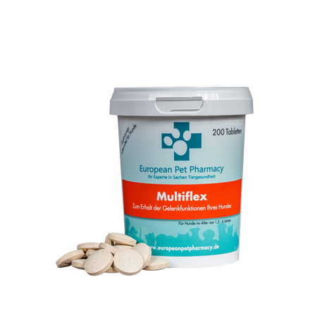 Multiflex Tabletten - Für Hunde von 1,5 - 6 Jahren